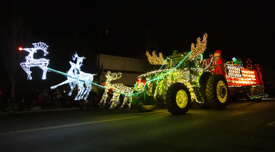 Lighted Farm Implement Parade - Sunnyside, WA